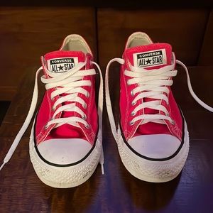Converse Chuck Taylor All Star Classic Sneakers, Red, Unisex